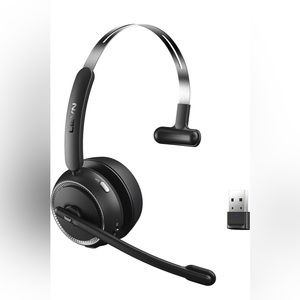 - LEVN Wireless Headset with Microphone for PC, Bluetooth Headset with Mic…